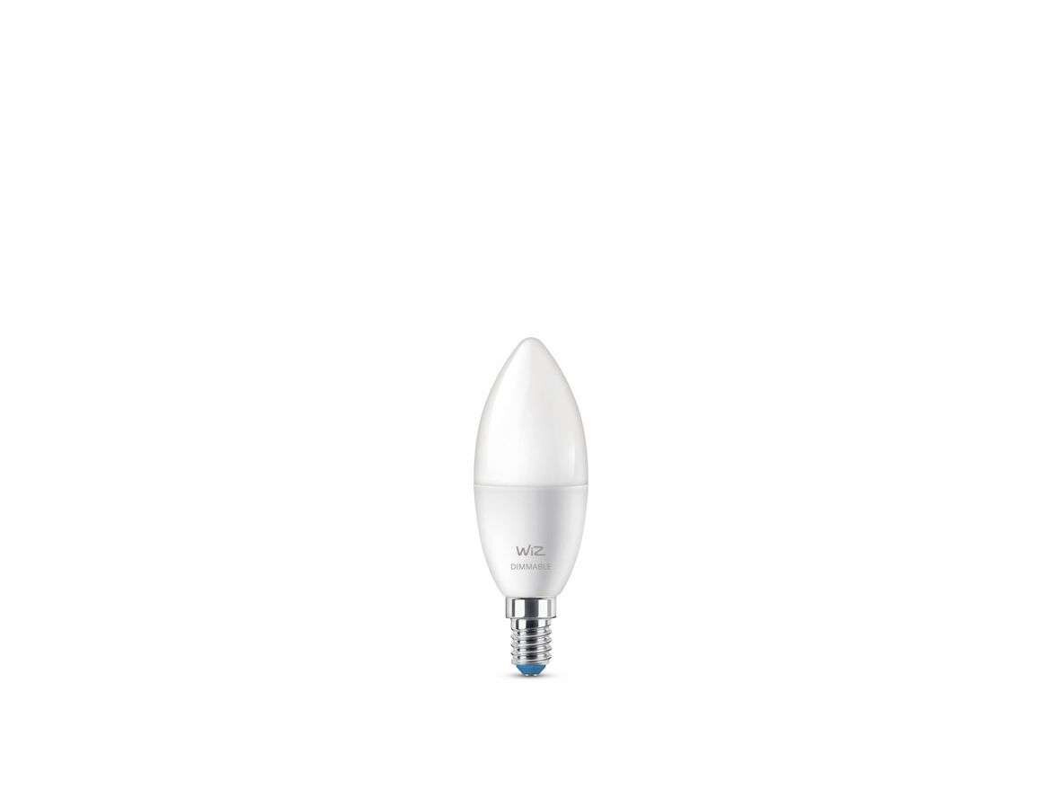 WiZ – Päronlampa Smart 4,9W 470lm 2700K Dim. White Kron E14 WiZ