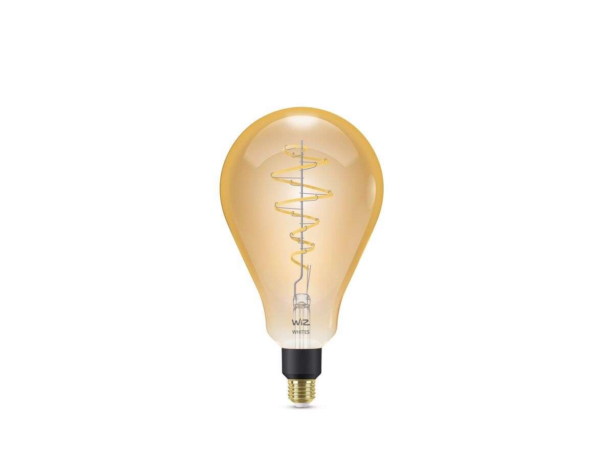 WiZPäronlampa Smart TW Amb. 6W 390lm 2000-5000K Edison Globe Giant Gold E27 WiZ