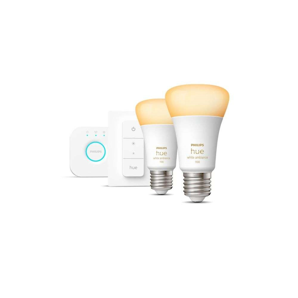 Philips Hue White Ambiance 8W Bluetooth Starter Kit 2 Bluetooth E27Philips Hu