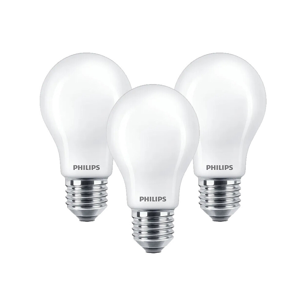 Philips - 3-pack Pære LED Dimbar Warmglow 7W E27