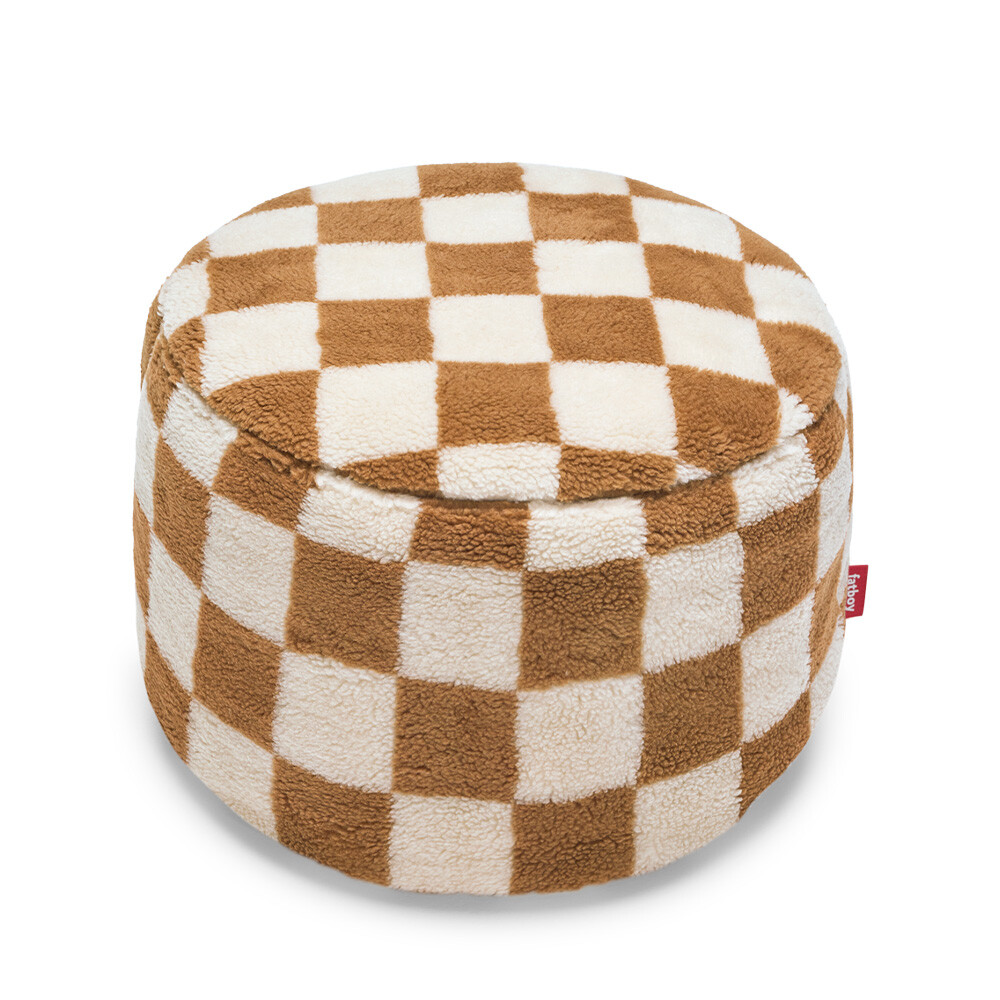 Fatboy - Point Pouf Teddy Chess Almond Creme ®