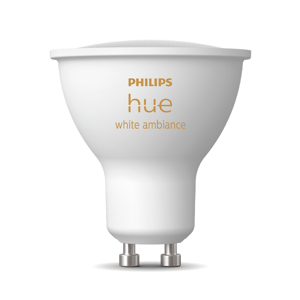 Philips Hue White Ambiance LED-reflektorpære GU10 4,2 W