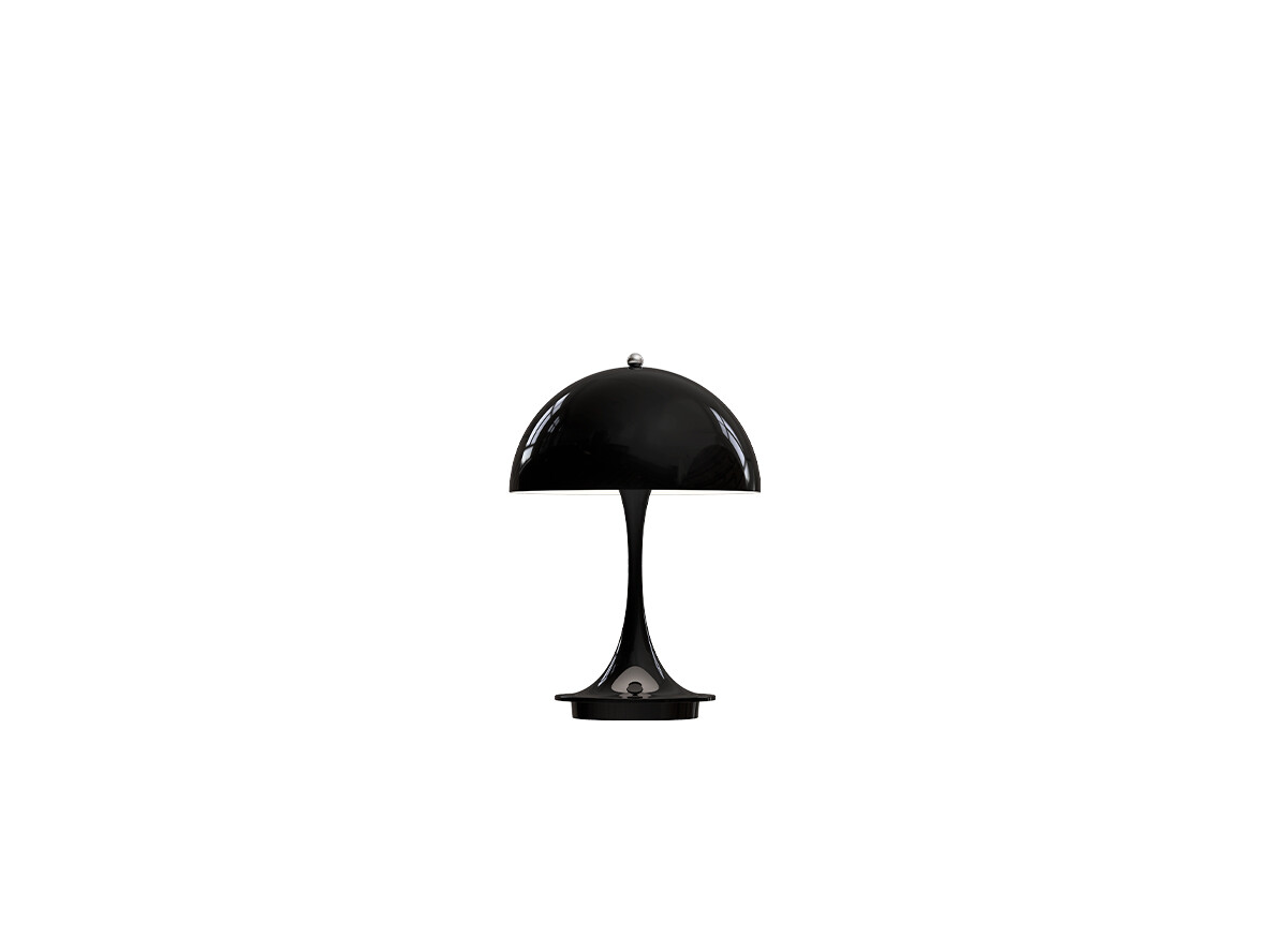 Louis Poulsen – Panthella 160 Portable Bordslampa V2 IP44 Metal Black Louis Poulsen