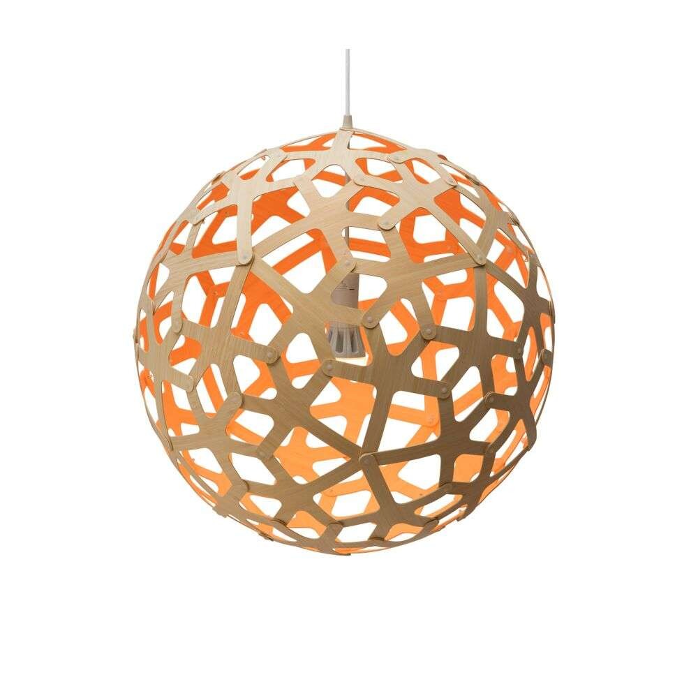 David Trubridge – Coral Taklampa Ø100 David Trubrige (Orange)