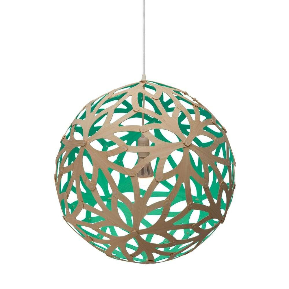 David Trubridge – Floral Taklampa Ø60 (Aqua)