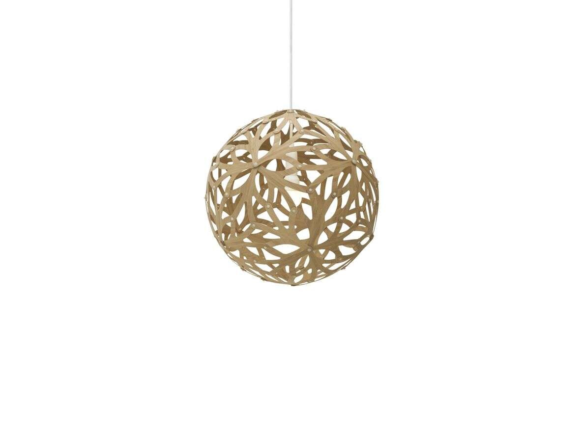 David Trubridge – Floral Taklampa Ø40 Bamboo