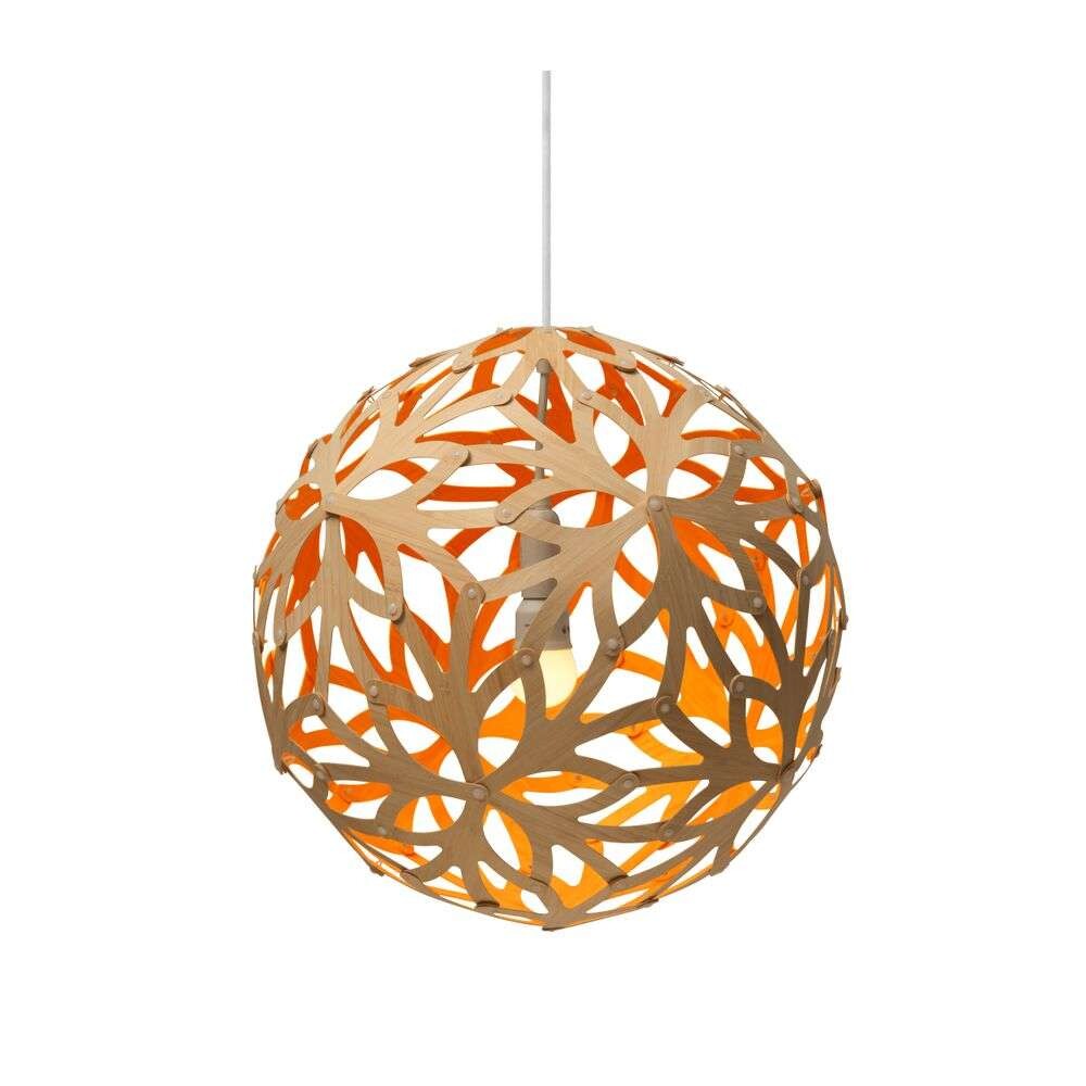 David Trubridge – Floral Taklampa Ø40 (Orange)