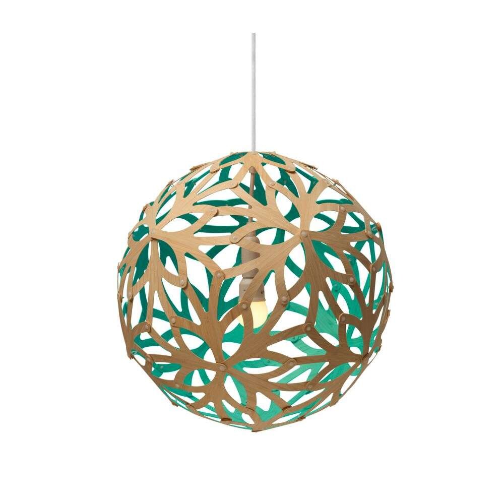 David Trubridge – Floral Taklampa Ø40 (Aqua)