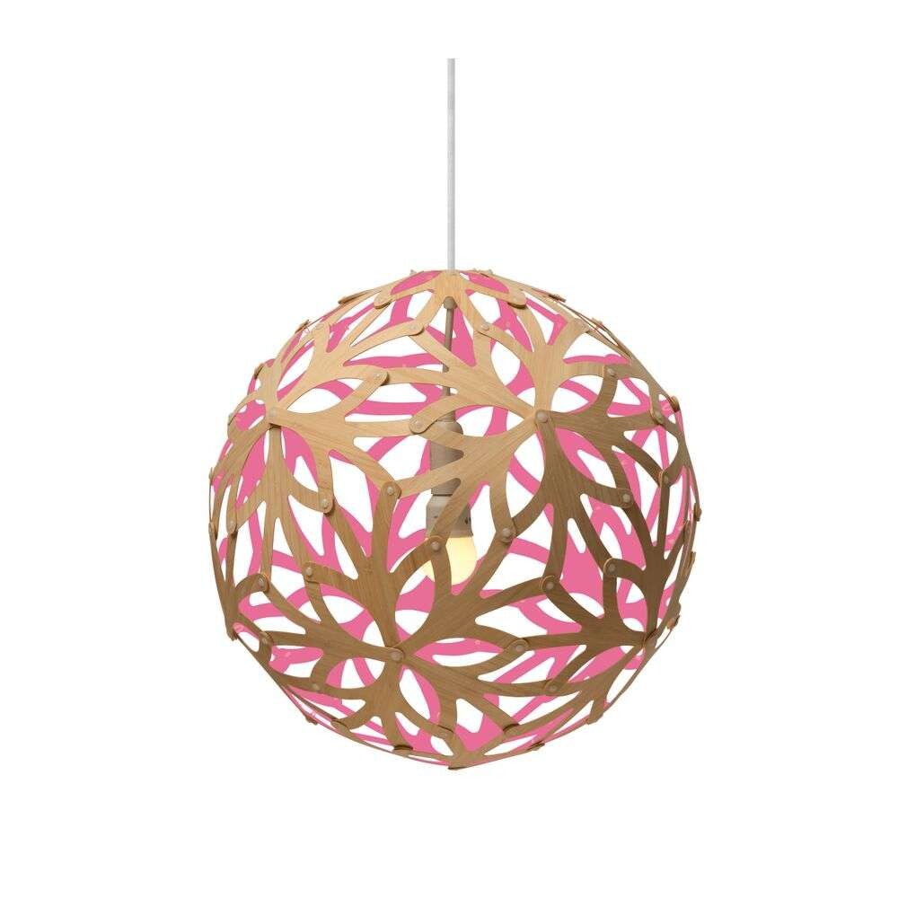 David Trubridge – Floral Taklampa Ø40 (Pink)