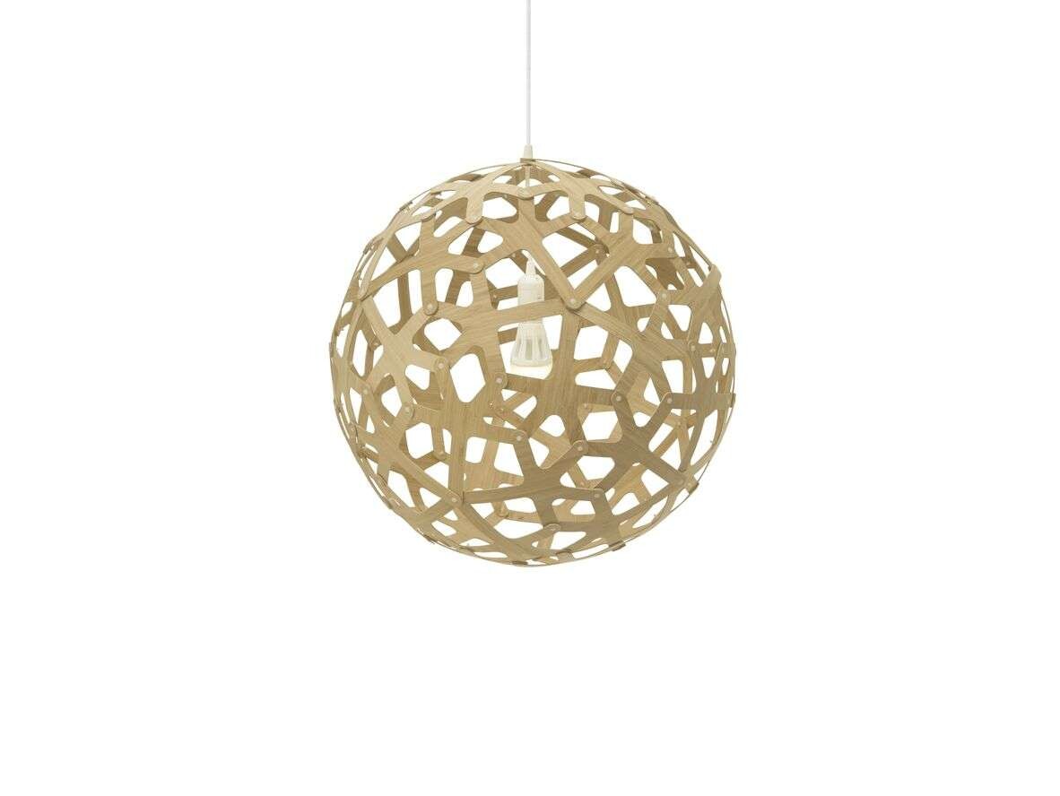 David Trubridge – Coral Taklampa Ø80 Bamboo