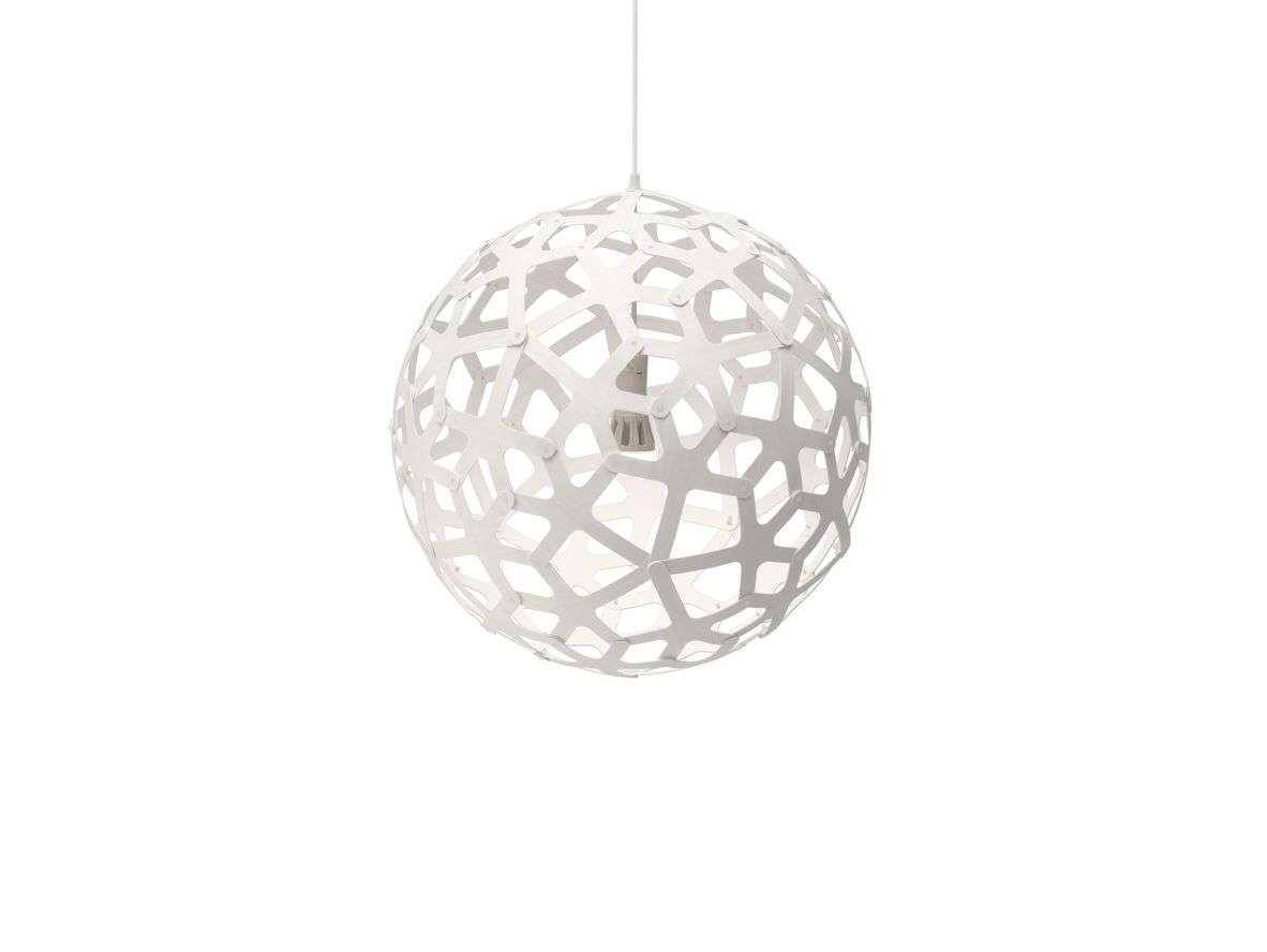 David Trubridge – Coral Taklampa Ø80 Vit 2 Sidor