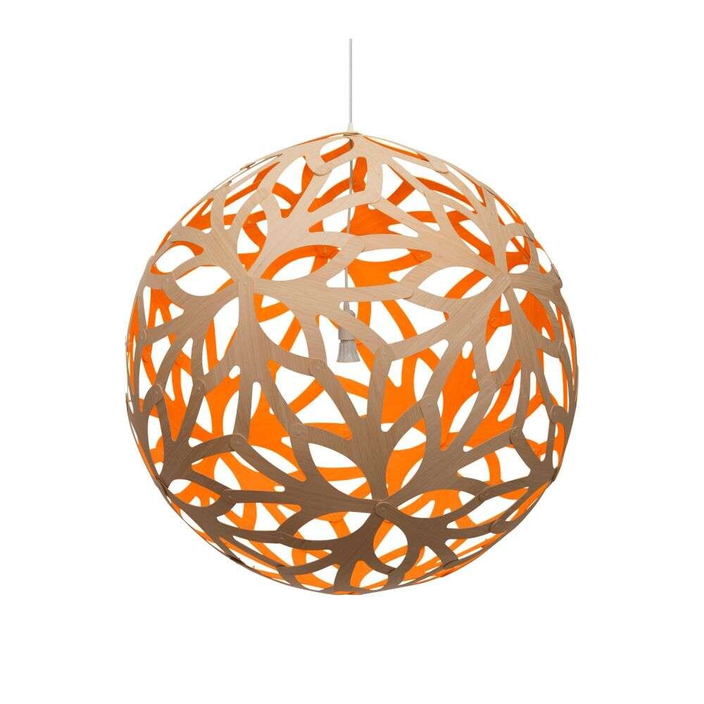 David Trubridge – Floral Taklampa Ø80 Orange