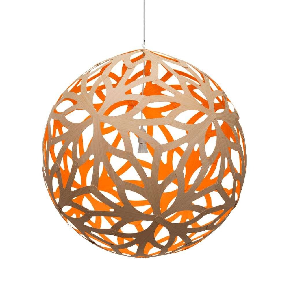 David Trubridge – Floral Taklampa Ø100 Orange