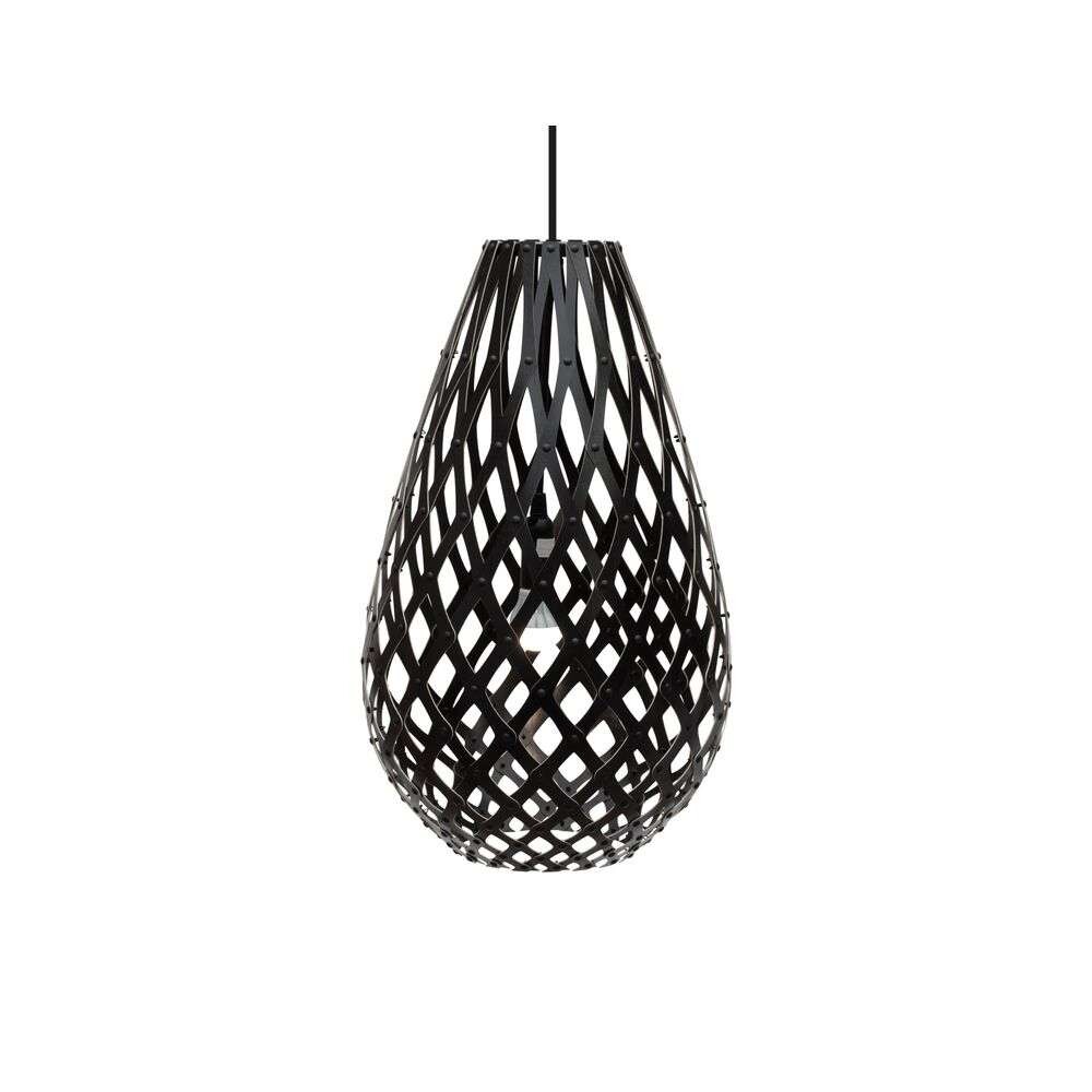 David Trubridge – Koura Taklampa H50 Svart 2 Sidor