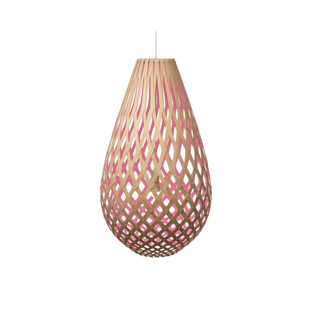 David Trubridge – Koura Taklampa H75 (Pink)