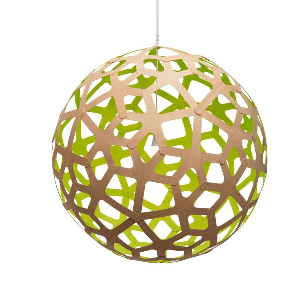 David Trubridge – Coral Taklampa Ø100 David Trubrige (Lime)