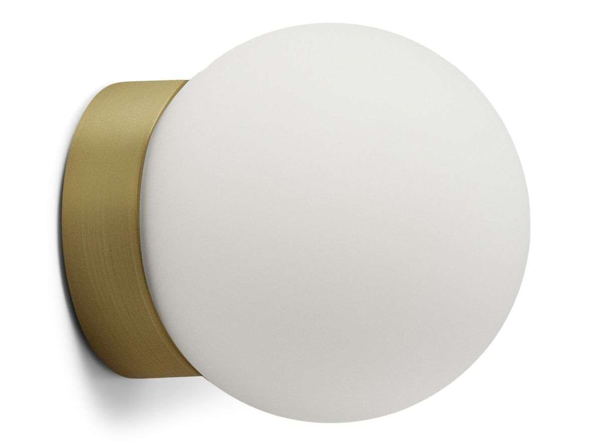 Antidark – Palla Mini C90 LED Plafond Dim-to-Warm Opal/Brass Antidark