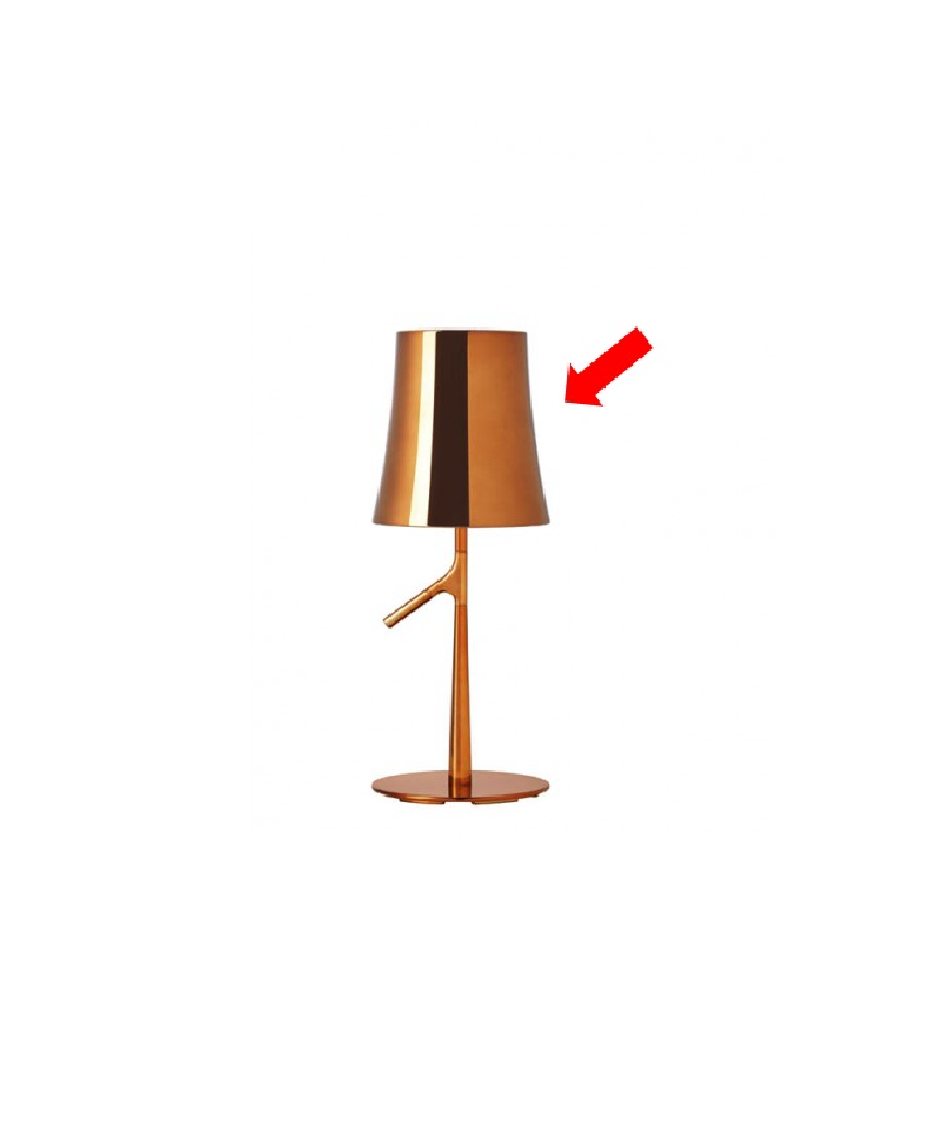 Birdie Grande Metall Skärm Koppar - Foscarini Birdie Grande Metall Skärm Koppar - Foscarini