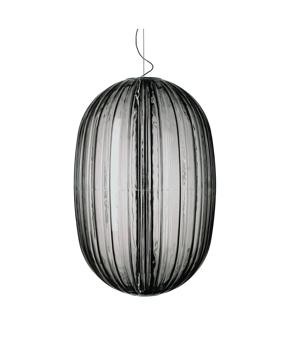 Foscarini – Plass Medium Pendel Grå (2000 mm Ledning)