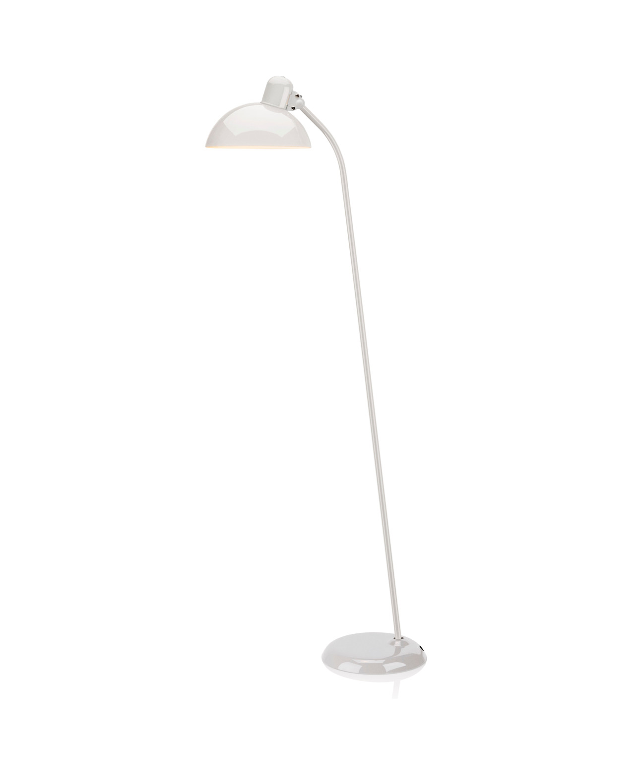 Fritz Hansen Kaiser Idell Gulvlampe Hvid High-Gloss 6556-F