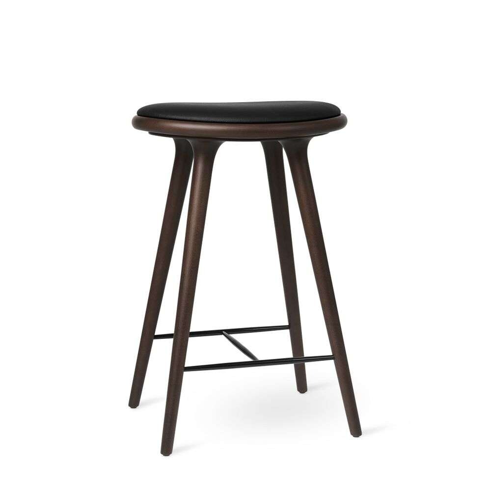 Image of Mater - High Stool H69 Dark Stained Beech