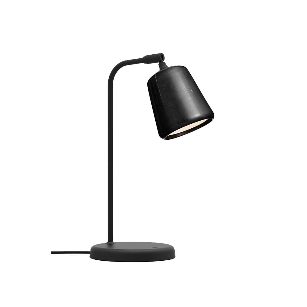 New Works – Material Bordslampa Black Marble