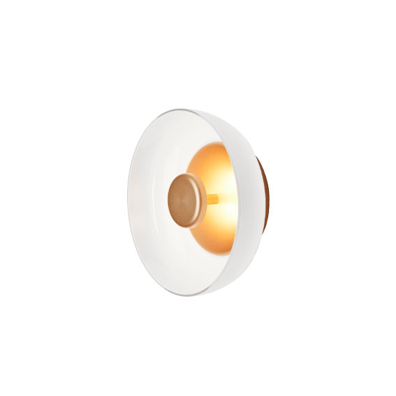 Nuura – Blossi Vägglampa/Plafond Nordic Gold/Opal