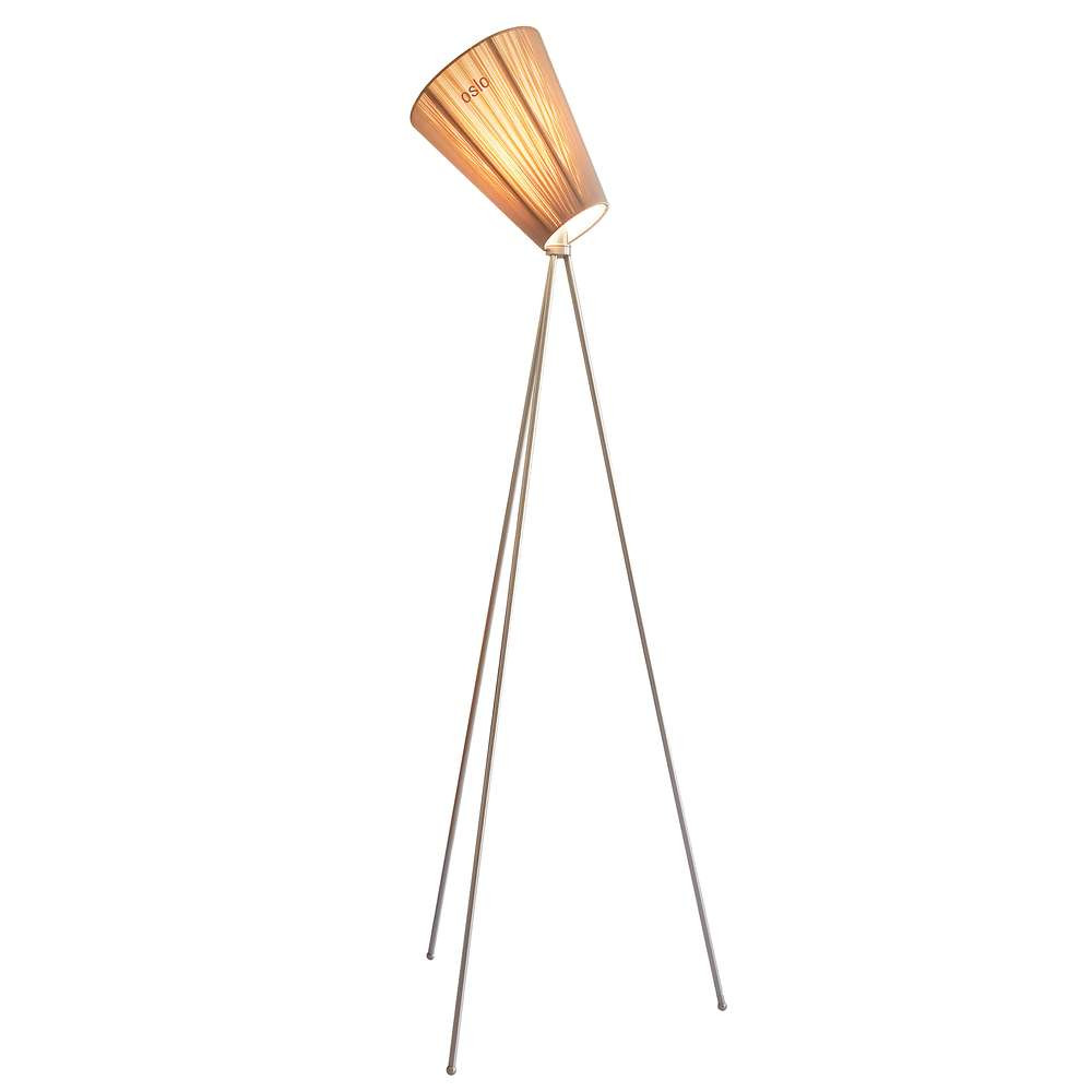 Northern – Oslo Wood Golvlampa Stål/Beige