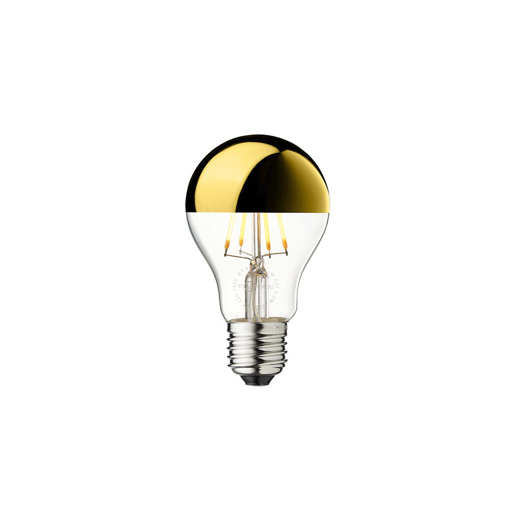 Design By Us – Päronlampa LED 3,5W Globe Gold E27