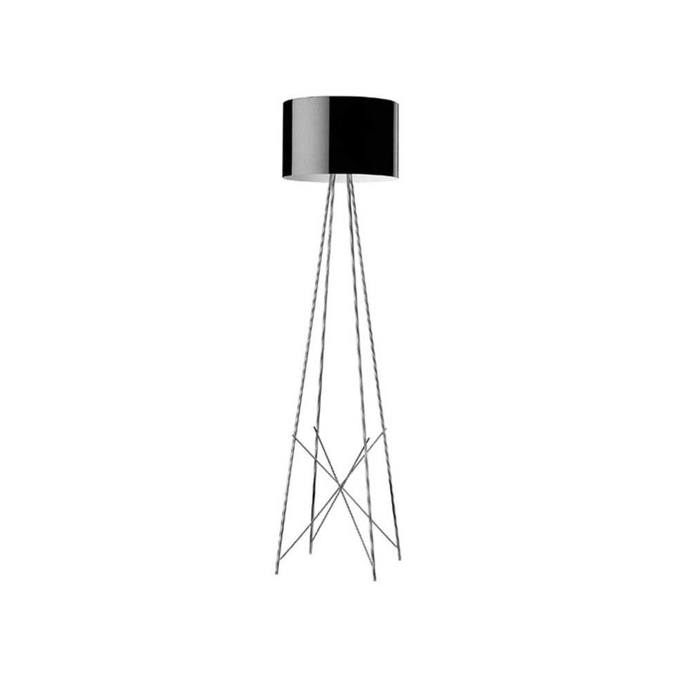 Flos Ray Gulvlampe Sort (F1)