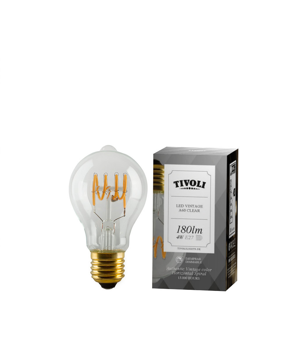 Tivoli Lights Pære 4W (180Lm) Vintage Color Dæmpbar E27 Tivoli Lights