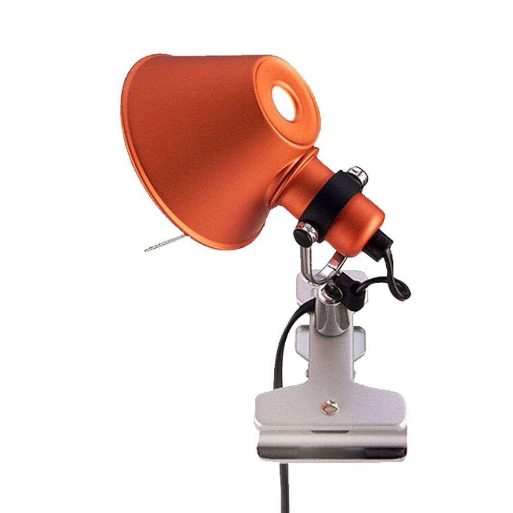 Bilde av Artemide - Tolomeo Micro Pinza Vegglampe Orange Artemide