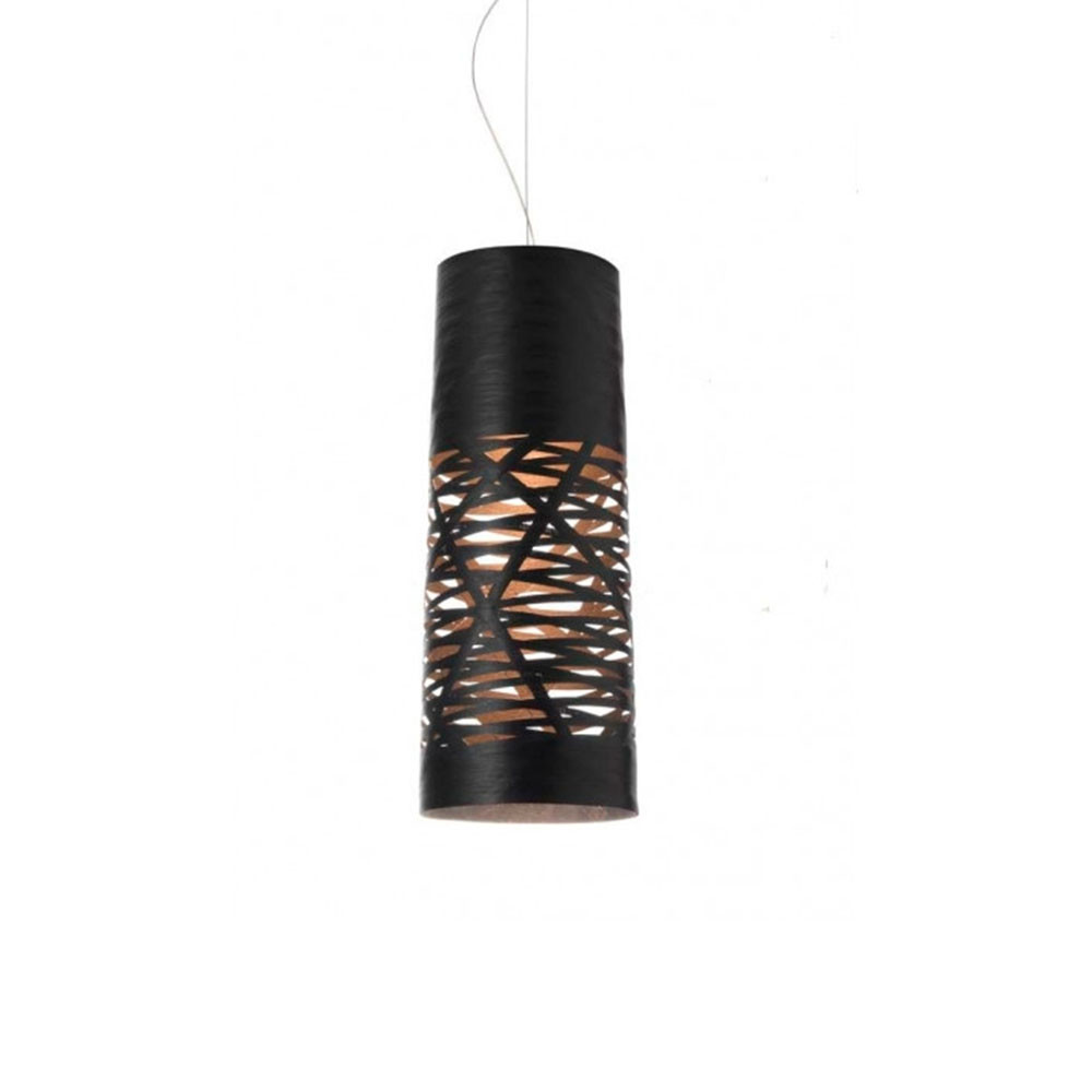 Foscarini – Tress Pendel Piccola Sort (2000 mm Ledning)