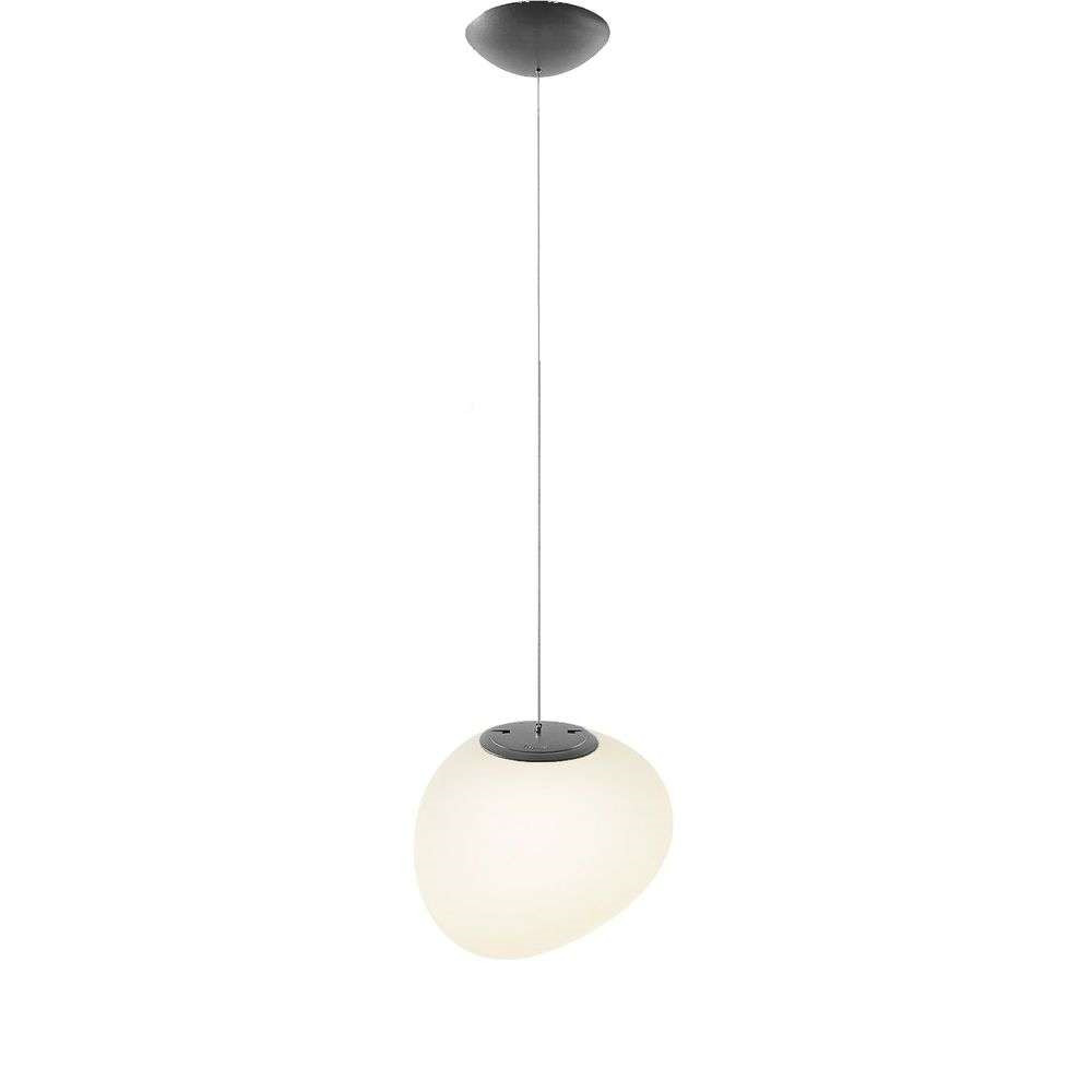 Foscarini Gregg Midi LED Pendel Grafit/Hvid