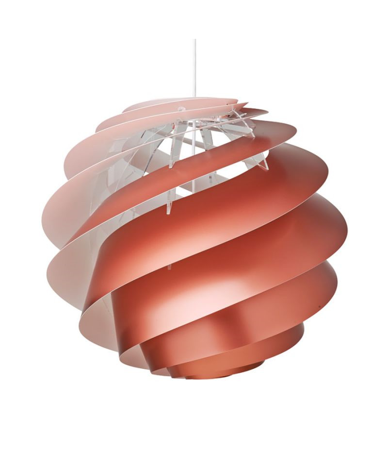 Le Klint – Swirl 3 Taklampa Large Koppar