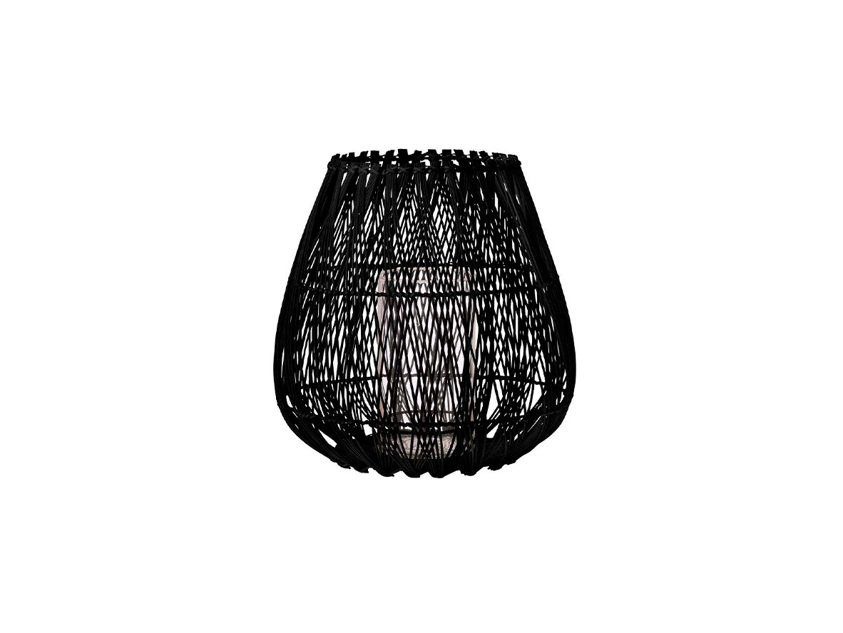 Bilde av Cozy Living - Jasmin Lantern Round Rattan Black Cozy Living