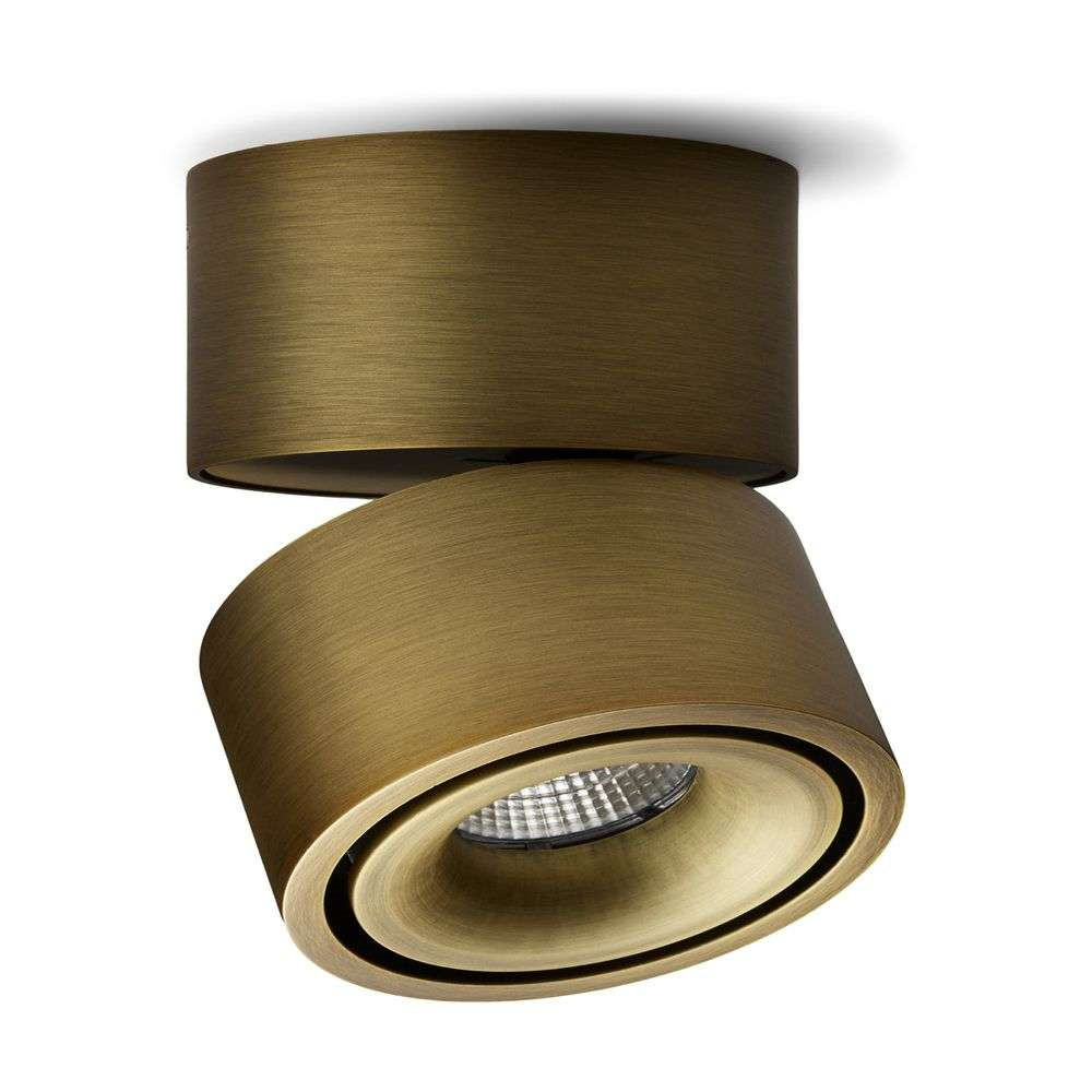 Easy W100 Takspot Brushed Brass - Antidark Borstad Mässing