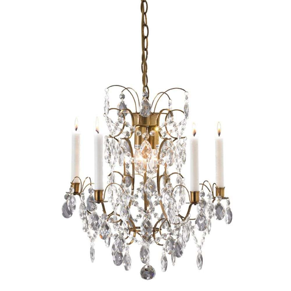 Ryholm 3 Crown Taklampa Antique - Markslöjd Kristall (Gennemsigtig)